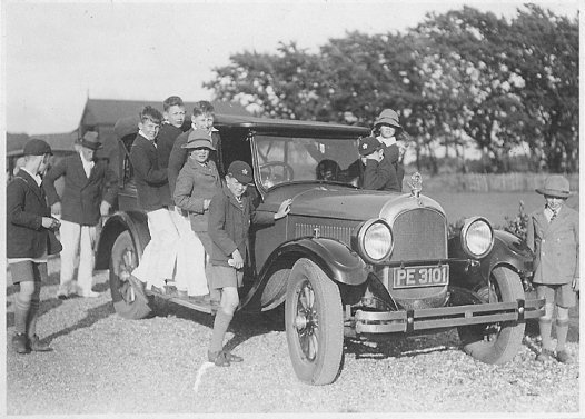 Off to a Cricket Match Summer 1926